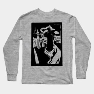 Black tower Long Sleeve T-Shirt